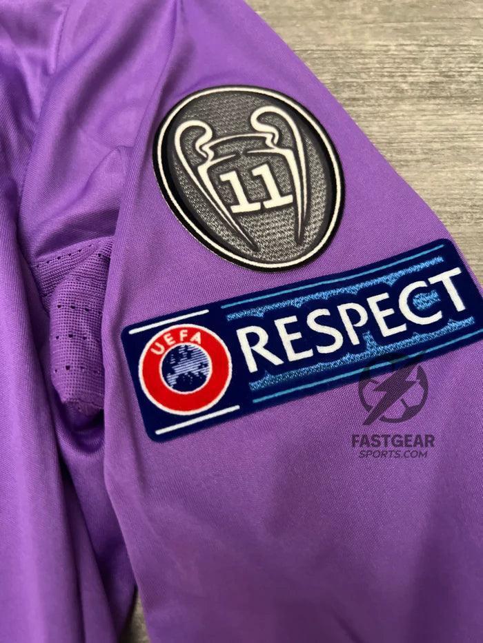 Retro Real Madrid Long-sleeve Away Jersey 2016/17