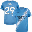 Manchester City Home Cherki 29 Fan Jersey 2025/26