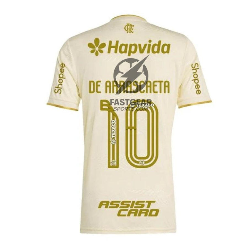 Flamengo Third Fan Jersey 2025/26 Patch and Sponsorships Official Printing