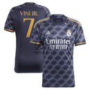 Vini Jr. 7 Real Madrid 2023/24 Away Jersey