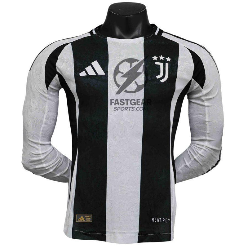 Juventus Home Authentic Player Long Sleeve 2024/25