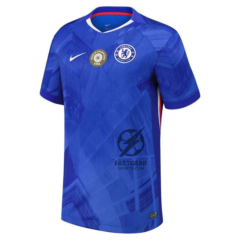 Chelsea Home Fan Jersey 2025/26  - Patchs World Champions 25 chest badge