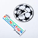 AC Milan Ronaldinho 80 Home Fan Jersey 2024/25 Patches UCL UEFA Foundation (Official Printing)