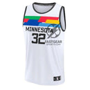 Karl-Anthony Towns Minnesota Timberwolves Unisex 2023 Fastbreak NBA Jersey - City Edition - White