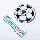 AC Milan Ronaldinho 80 Home Fan Jersey 2024/25 Patches UCL UEFA Foundation (Official Printing)