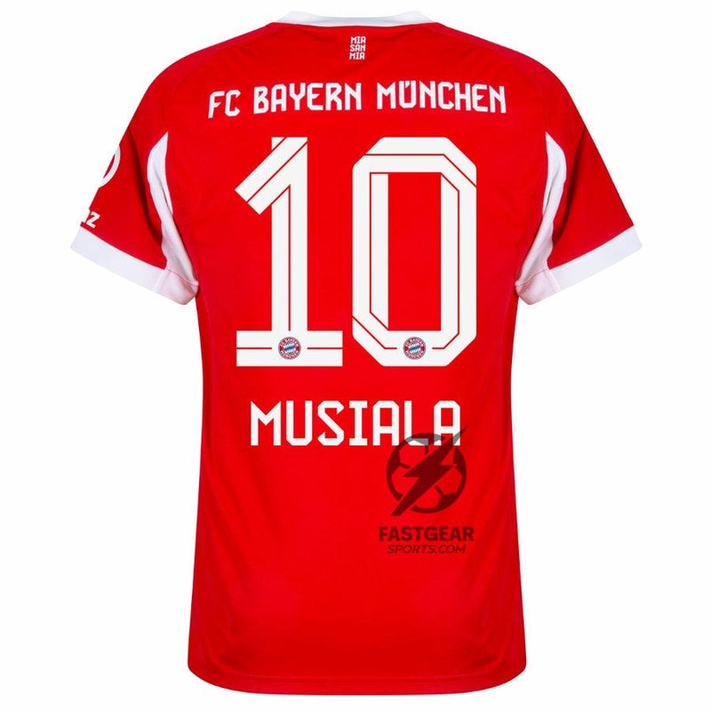 Bayern München Musiala 10 Home Fan Jersey 2025/26