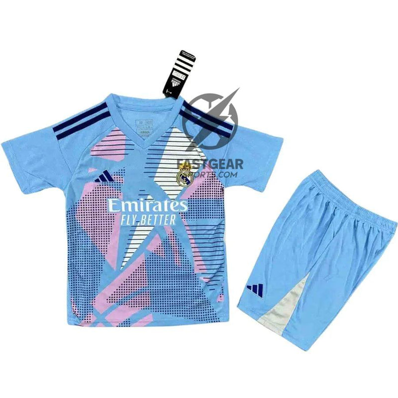 Kids Real Madrid GK Home Jersey 2024/25