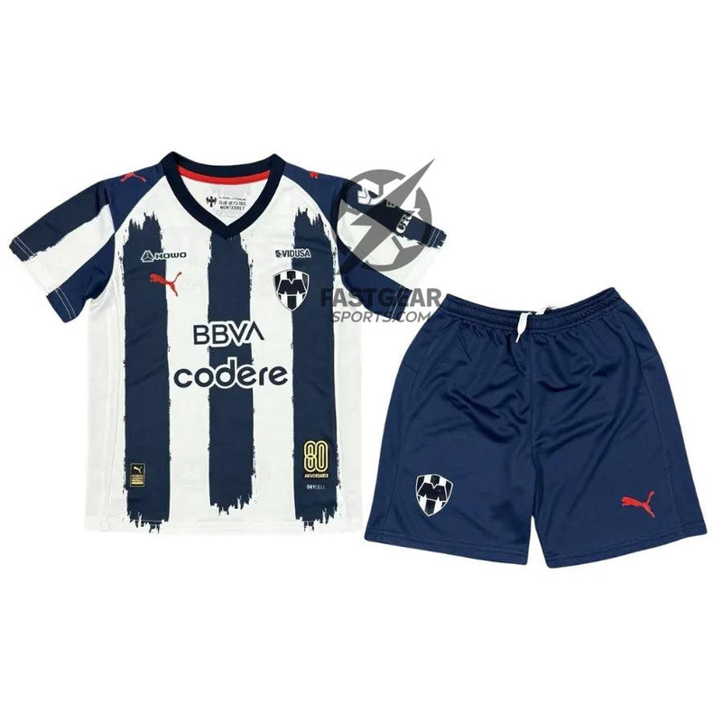 Kids kit Rayados Monterrey Home Fan Jersey 2025/26