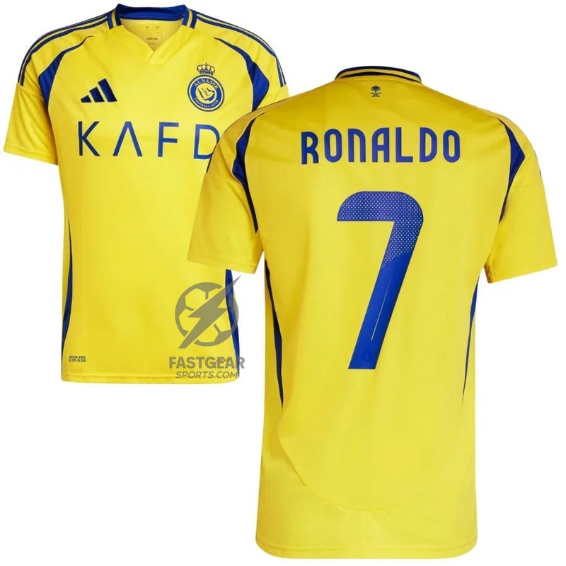 Al-Nassr Cristiano Ronaldo 7 Home Fan Jersey 2024/25
