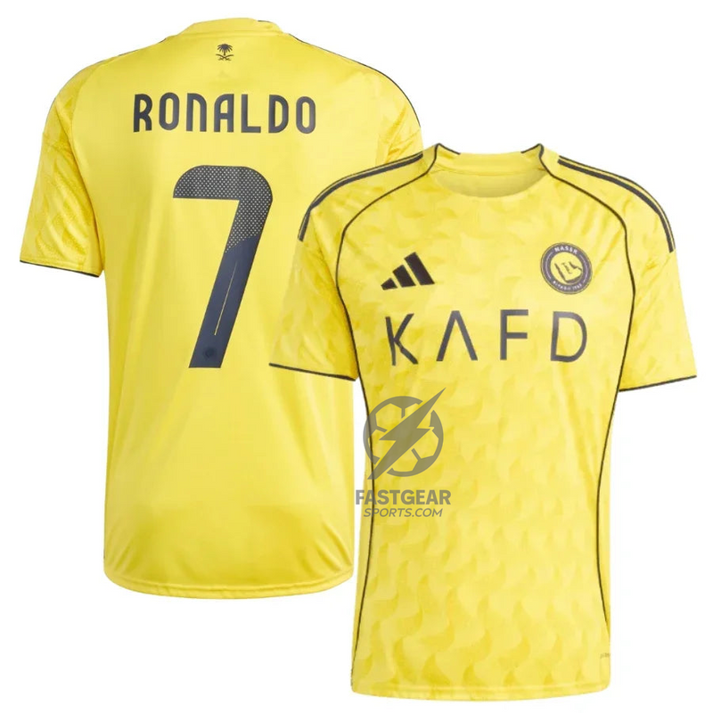 Al-Nassr FC Ronaldo 7 Home Fan Jersey 2025/26