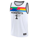 Anthony Edwards Minnesota Timberwolves Unisex 2023 Fastbreak NBA Jersey - City Edition - White