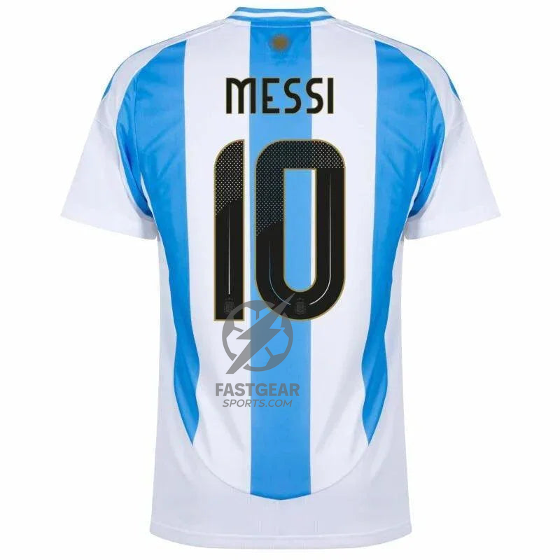 Argentina Home Jersey 2024/25 Messi 10