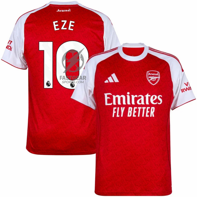 Arsenal Home Eze 10 Home Fan Jersey 2025/26