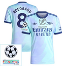 Arsenal Third Fan Jersey 2024/25 Patches UCL UEFA Foundation (Official Printing)