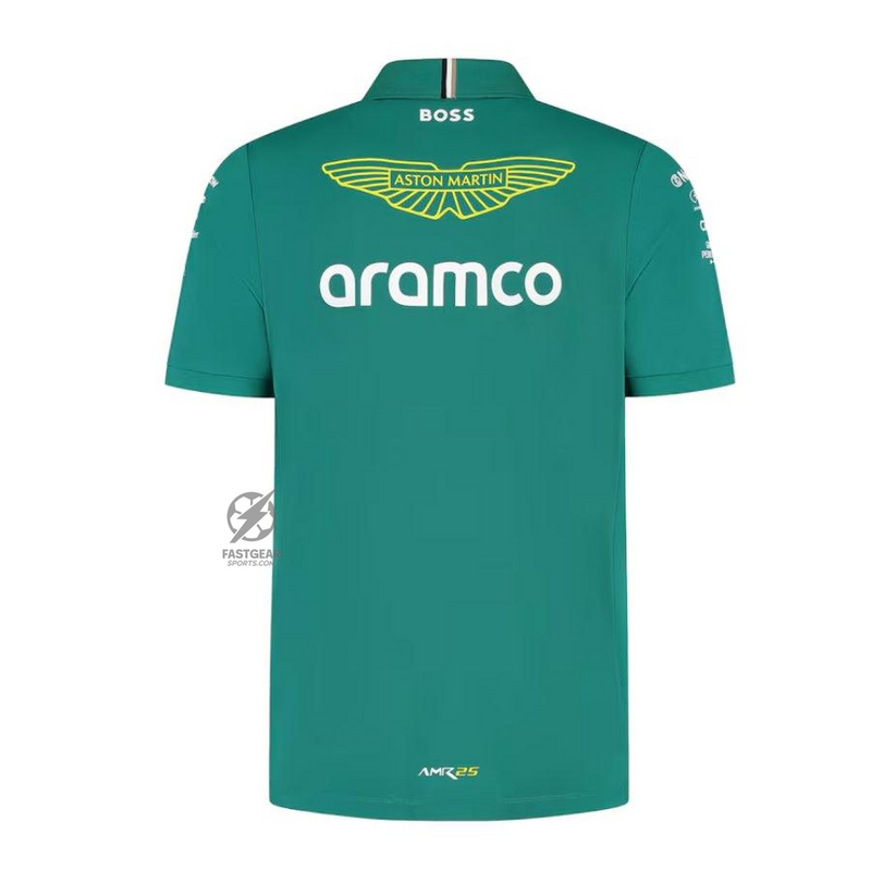 Aston Martin Aramco Cognizant F1 2025 Team Polo Formula 1 F1 Formula One