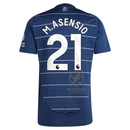 Aston Villa Marco Asensio 21 Third Fan Jersey 2024/25 Patches UCL UEFA Foundation (Official Printing)