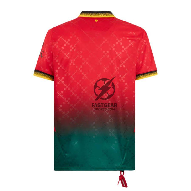 AC Milan RED JERSEY DIAVOLI X OFF-WHITE™ Fan Jersey 2025
