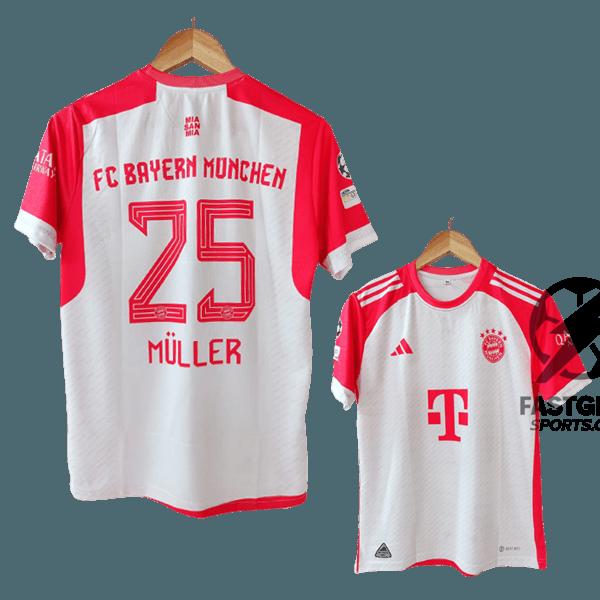 Bayern München Home Jersey 2023/24 Jersey Tomas Muller