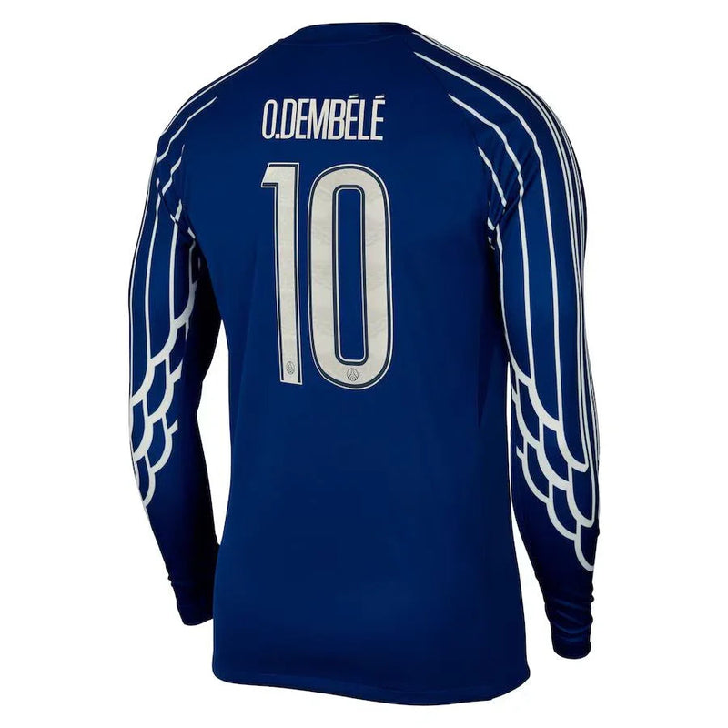 PSG Jordan O.DEMBÉLÉ Fourth Fan Jersey Long Sleeve 2024/25