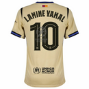 Barcelona Away Lamine Yamal 10 Fan Jersey 2025/26 Official Printing (Champions League)