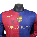 Barcelona Coldplay Collab Home Long Sleeve Authentic Player 2024/25