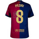 Barcelona Home 2024/25 Patches UCL UEFA Foundation (Official Printing)