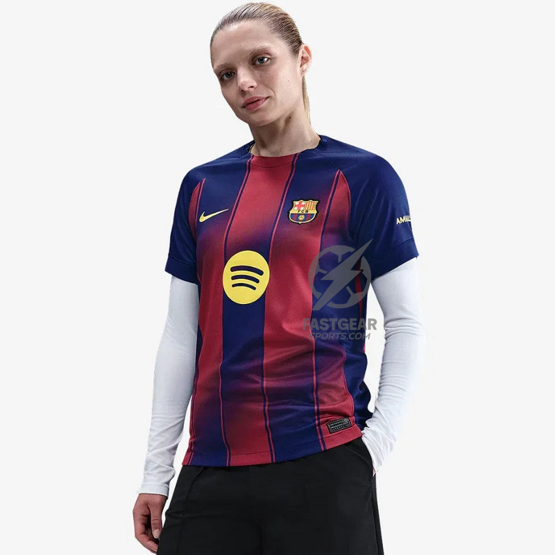 Barcelona Home Fan Jersey Women's 2025/26