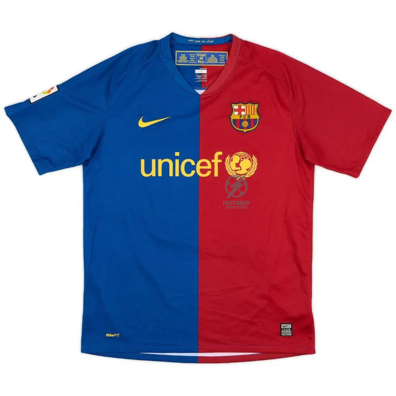 Barcelona Home Retro Jersey 2008/09