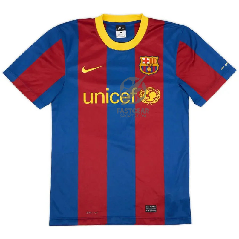 Barcelona Home Retro Jersey 2010/11