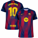 Barcelona Lamine Yamal 10 Home Fan Jersey 2025/26 - La Liga Patch