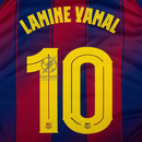 Barcelona Lamine Yamal 10 Home Fan Jersey 2025/26 - La Liga Patch
