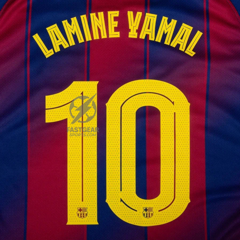 Barcelona Lamine Yamal 10 Home Fan Jersey 2025/26