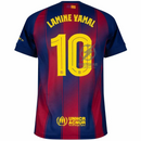 Barcelona Lamine Yamal 10 Home Fan Jersey 2025/26 - La Liga Patch