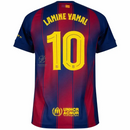 Barcelona Lamine Yamal 10 Home Fan Jersey 2025/26 - La Liga Patch