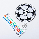 Barcelona Lamine Yamal 19 Home 2024/25 Patches UCL UEFA Foundation (Official Printing)