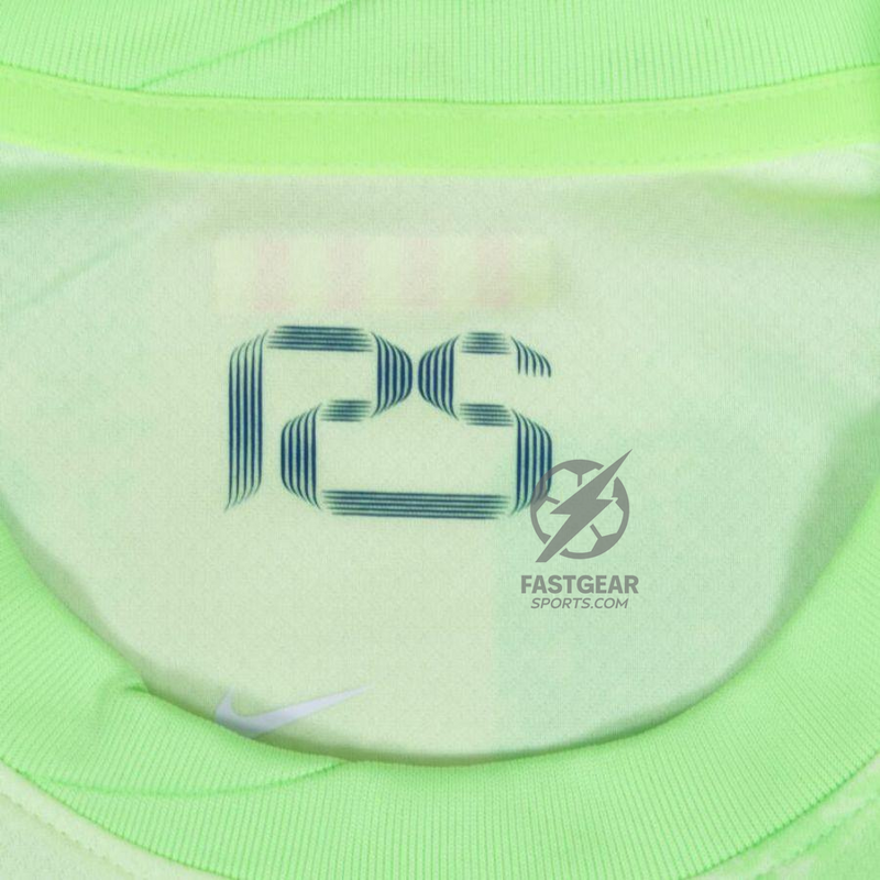 Barcelona Lamine Yamal 19 Third 2024/25 Patches UCL UEFA Foundation (Official Printing)