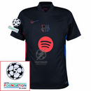 Barcelona Lewandowski 9 Away 2024/25 Patches UCL UEFA Foundation (Official Printing)