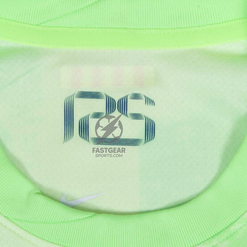 Barcelona Lewandowski 9 Third 2024/25 Patches UCL UEFA Foundation (Official Printing)