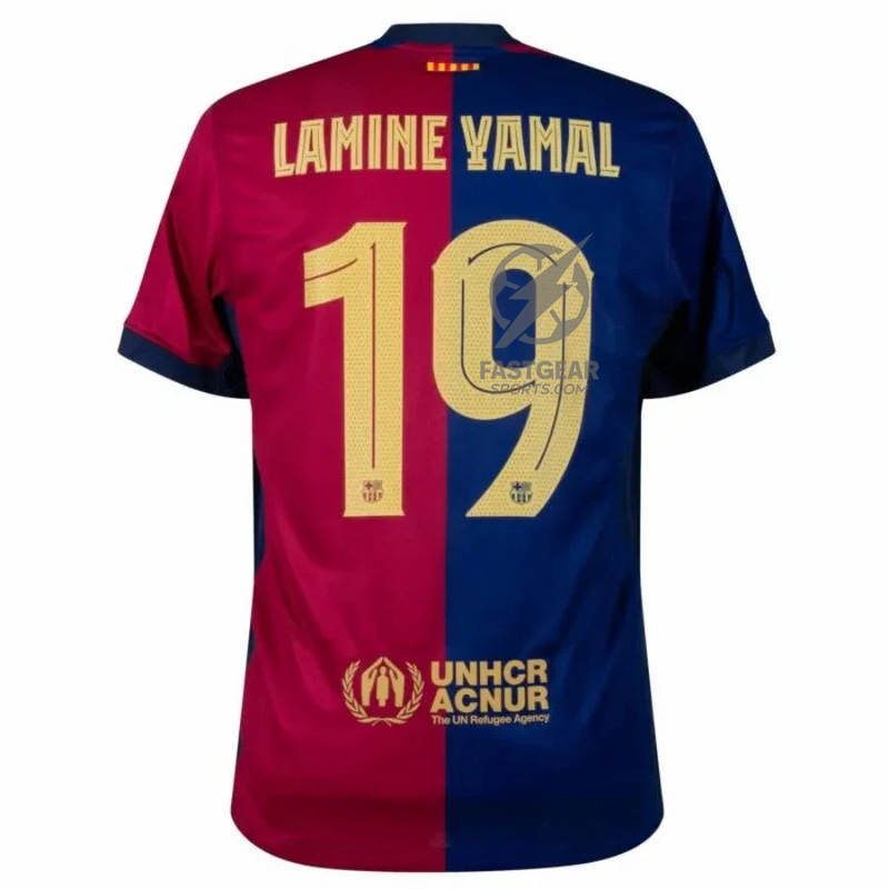 Barcelona Long Sleeve Home Fan Jersey 2024/25