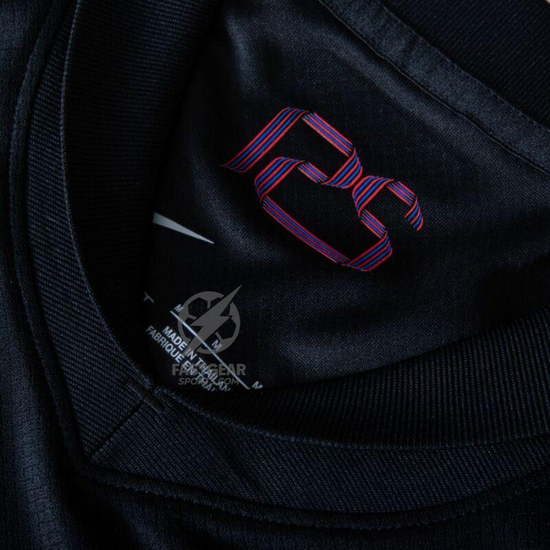 Barcelona Raphinha 11 Away 2024/25 Patches UCL UEFA Foundation (Official Printing)