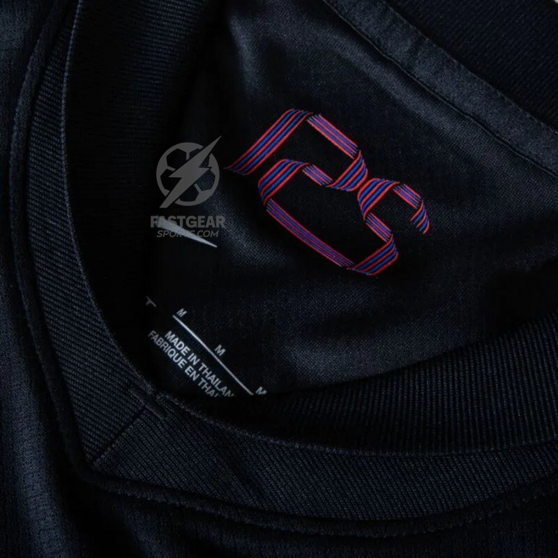 Barcelona Raphinha 11 Away Fan Jersey 2024/25 Patches UCL UEFA Foundation (Official Printing)