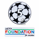 Barcelona Raphinha 11 Home 2024/25 Patches UCL UEFA Foundation (Official Printing)