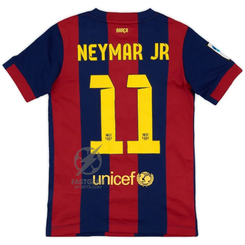 Barcelona Retro Home 2014/15 Fan Jersey Neymar Jr 11