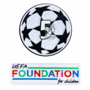 Barcelona Ronaldinho 10 Home 2024/25 Patches UCL UEFA Foundation (Official Printing)