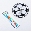 Barcelona Ronaldinho 10 Home 2024/25 Patches UCL UEFA Foundation (Official Printing)