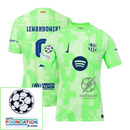 Barcelona Third 2024/25 Patches UCL UEFA Foundation (Official Printing)