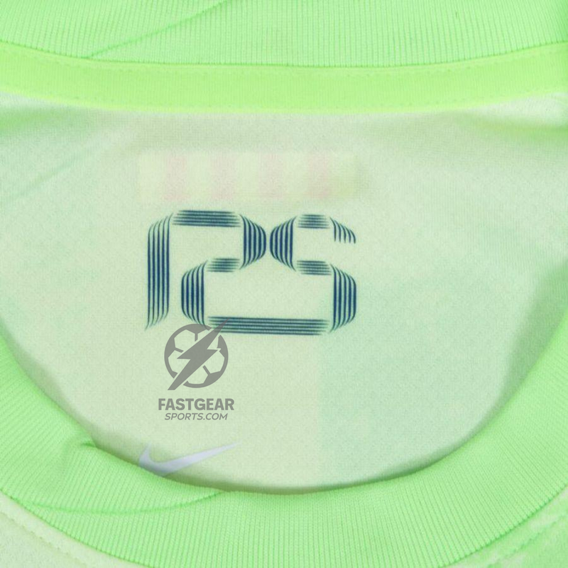 Barcelona Third 2024/25 Patches UCL UEFA Foundation (Official Printing)
