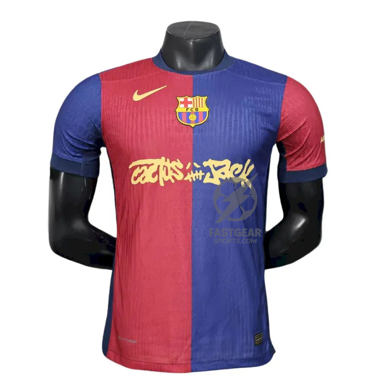 Barcelona Travis Scott Home Authentic Player 2025/26