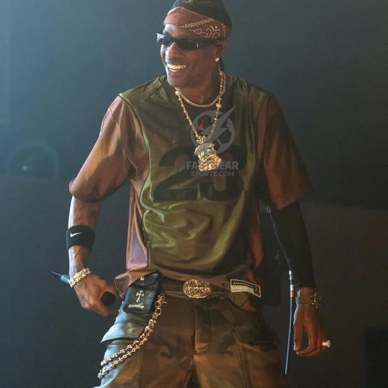 Barcelona Travis Scott Home Fan Jersey 2025/26 Special Edition FC Barcelona Collab With Travis Scott