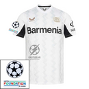 Bayer 04 Leverkusen Away Fan Jersey 2024/25 Patches UCL UEFA Foundation (Official Printing)